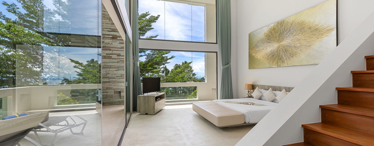 luxury villa in koh samui, thailand