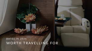 The Year’s Most Anticipated Events, Made Seamless with Private Jet Travel