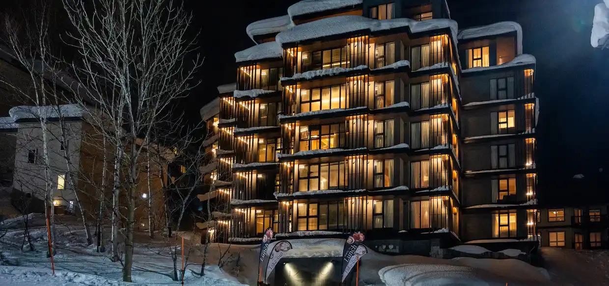 Hotel at night