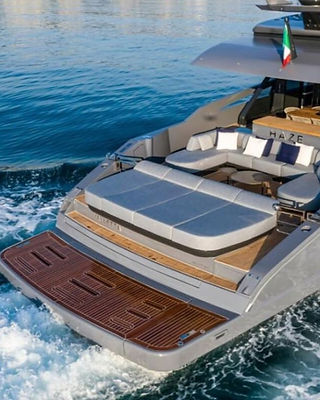 m/y haze superyacht, amalfi coast luxury motor yacht charter 