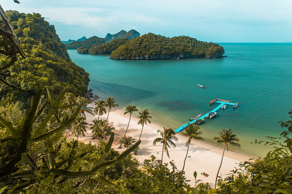 Angthong National Marine Park in Koh Samui