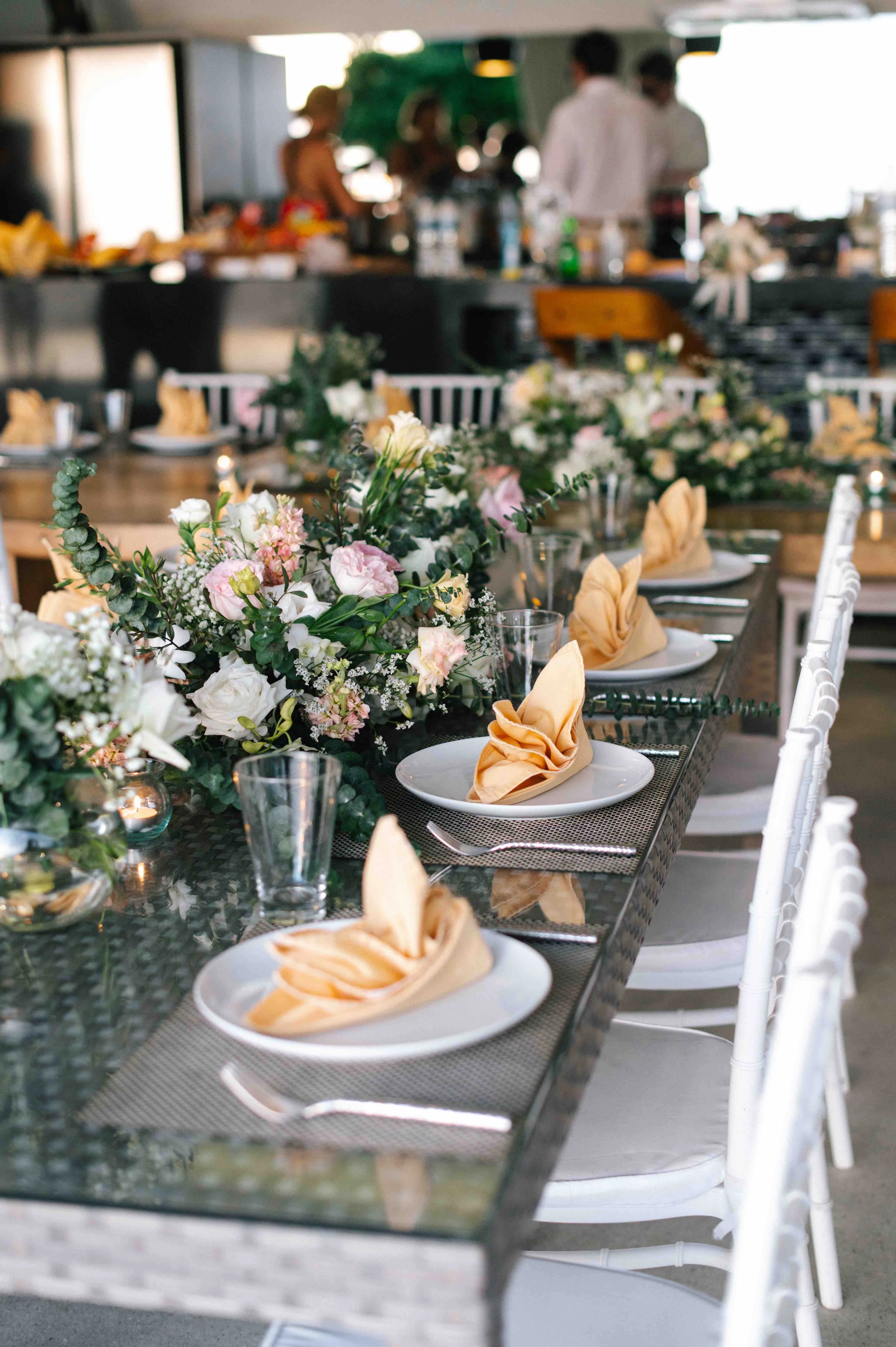 wedding table decorations