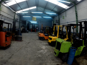 Estrutura da empilhadeiras São Felipe