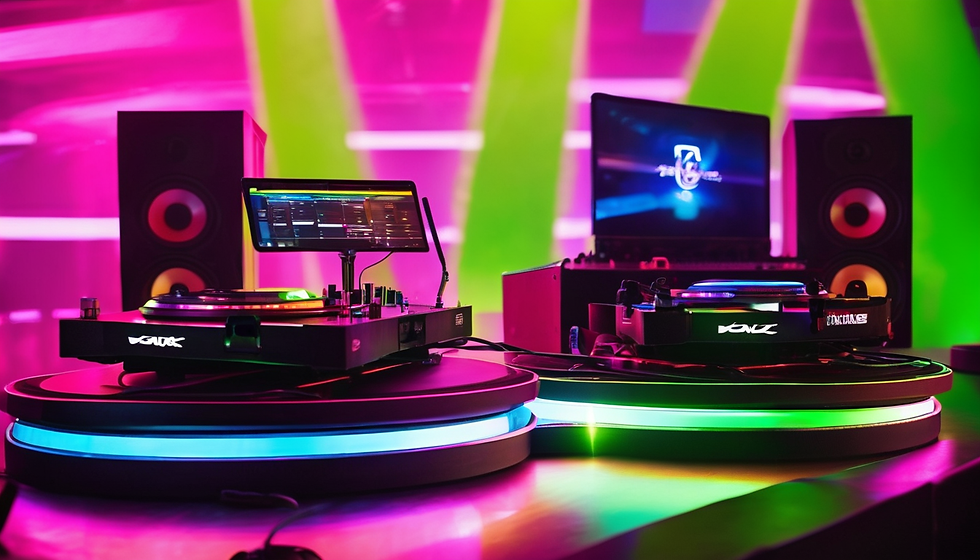 Noc interaktywnej zabawy i muzyki