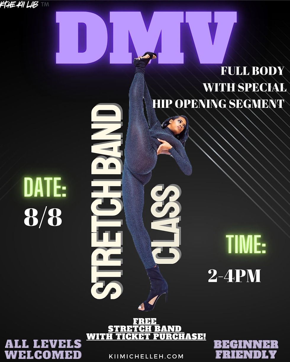 DMV | STRETCH BAND WORKSHOP