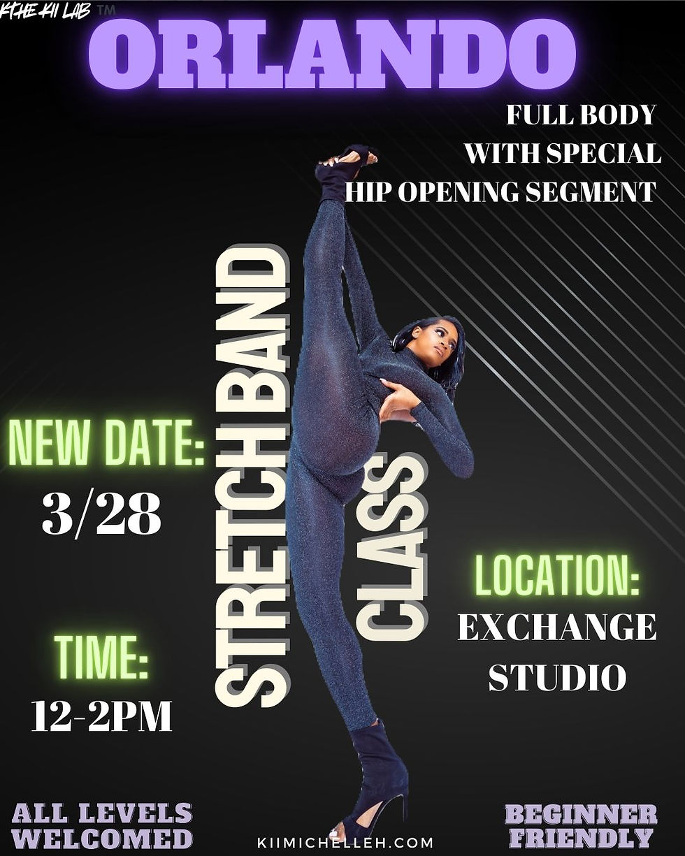 ORLANDO | STRETCH BAND WORKSHOP (NEW DATE)