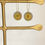 Thumbnail: The Sun Rays Hoop Earrings | Achillea Jewellery