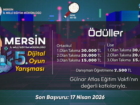 Mersin 5. Dijital Oyun Yarışması için başvurular başladı