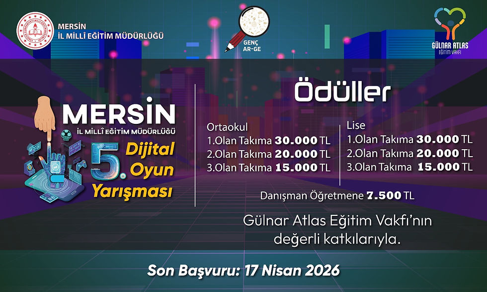 Mersin 5. Dijital Oyun Yarışması için başvurular başladı