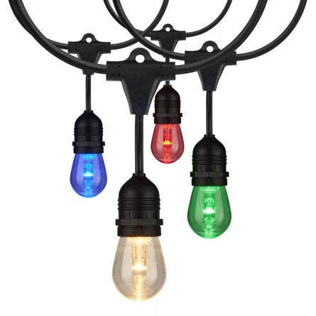 Colored Cafe LIghts