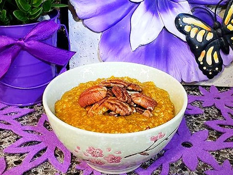 Pumpkin Pie Quinoa Oatmeal