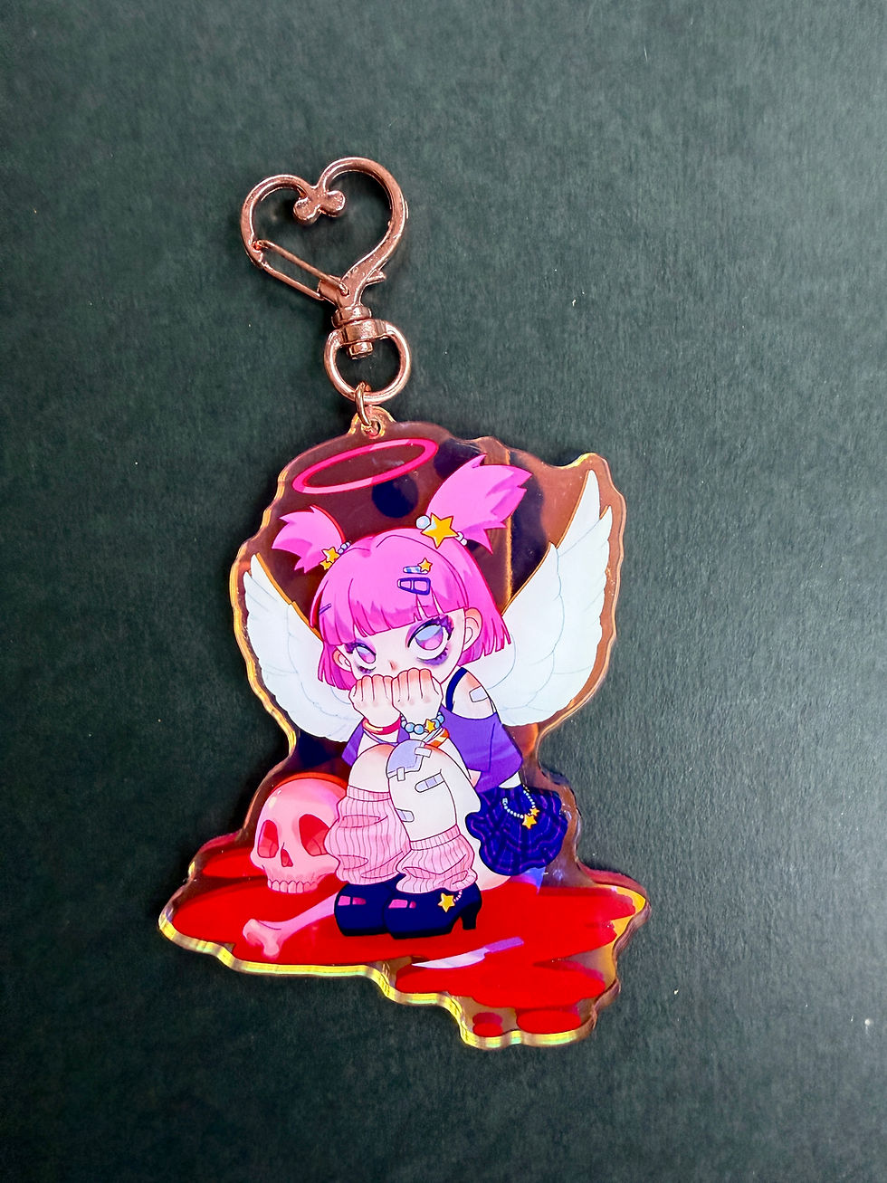 Thumbnail: "I'm Sorry" Holographic Acrylic Charm