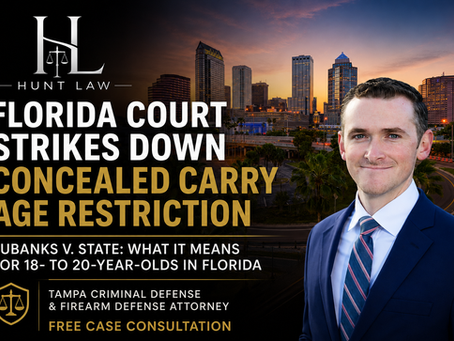 Florida Court Strikes Down Concealed Carry Age Restriction for 18- to 20-Year-Olds