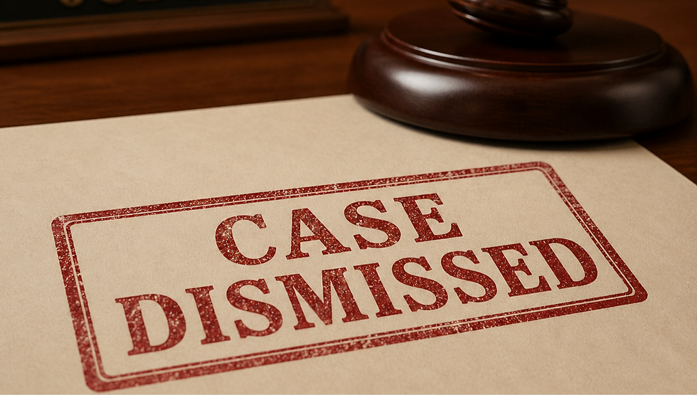 Case Dismissed