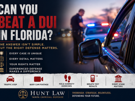 Can you beat a DUI in Florida?