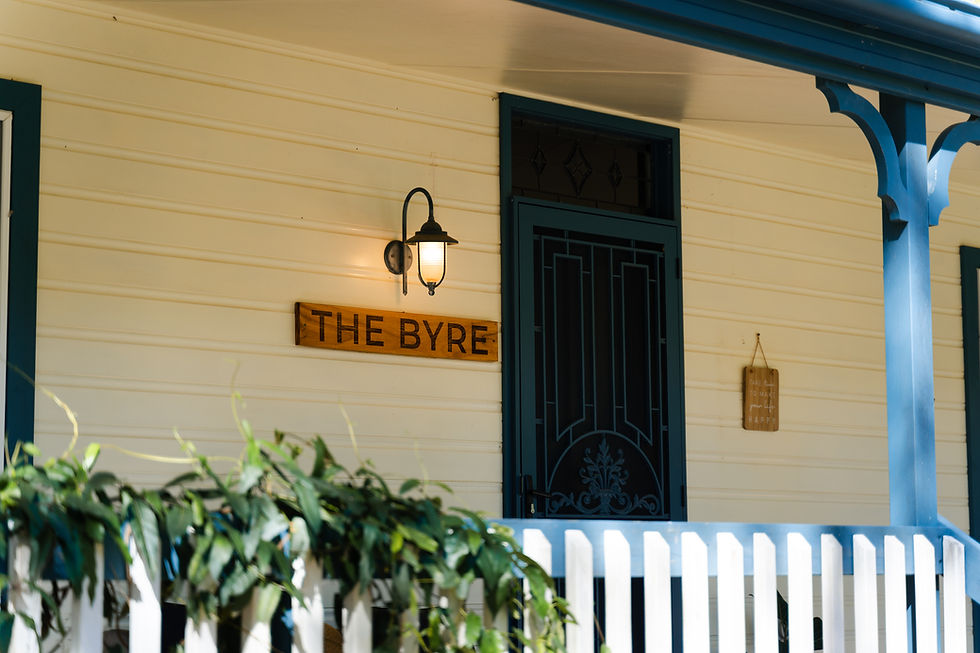 The Byre Sign