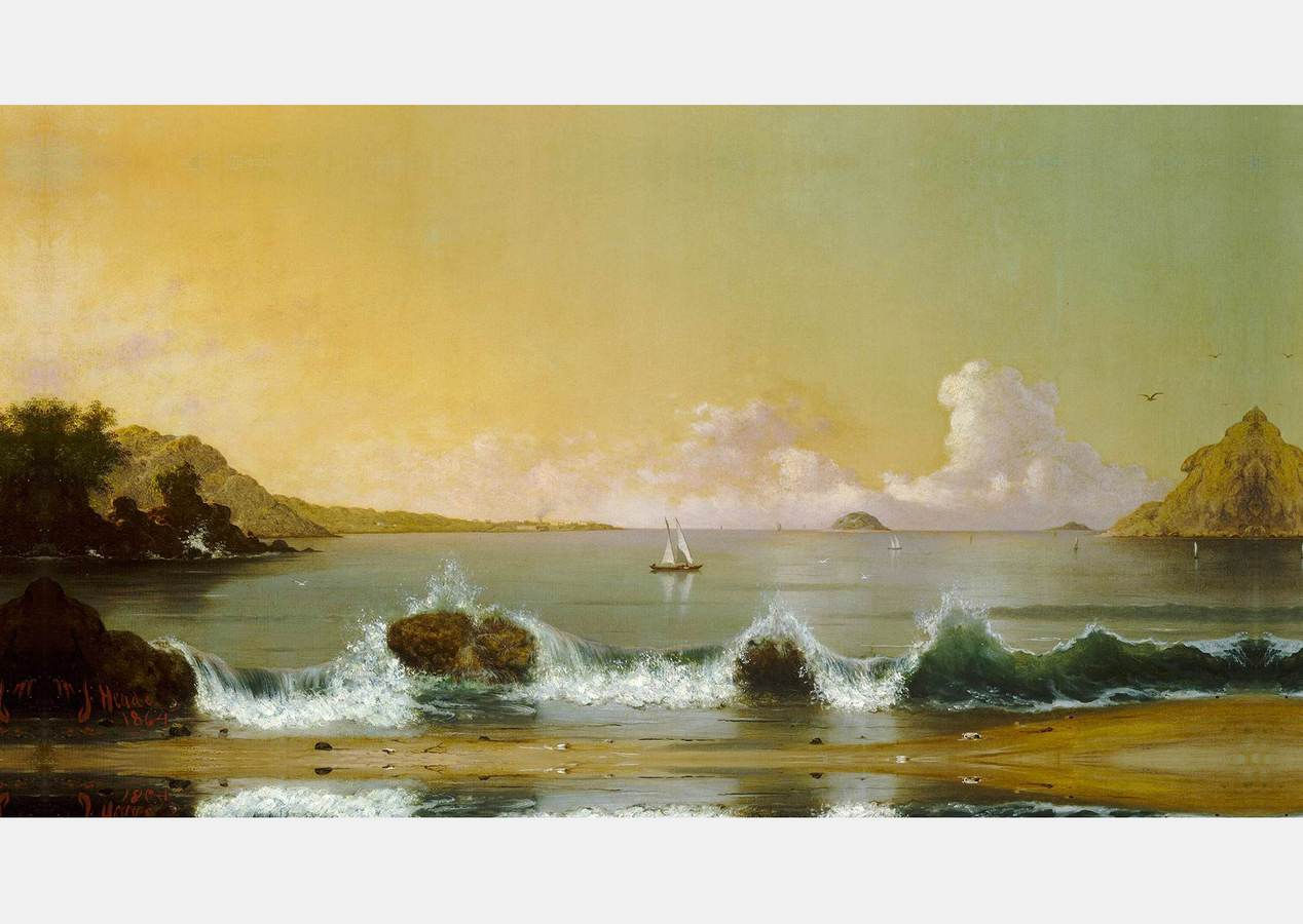 Лодки в море