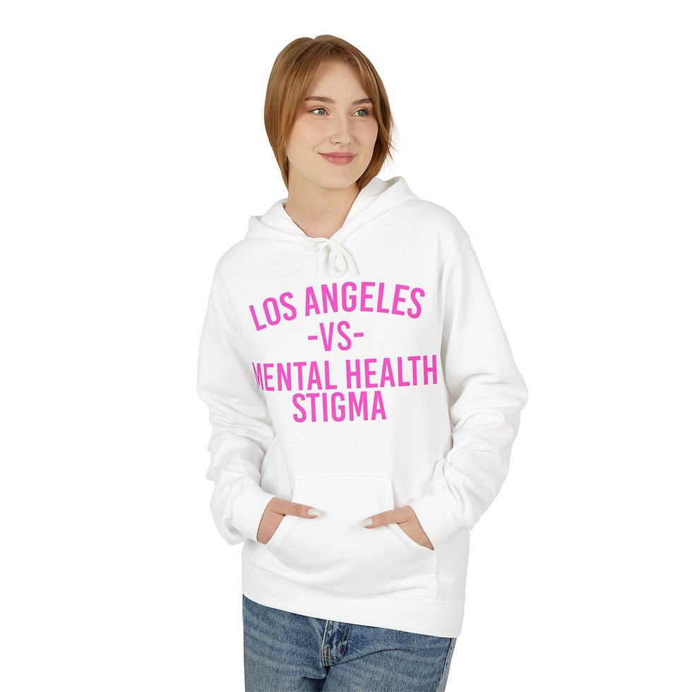 Thumbnail: Los Angeles VS Mental Health Stigma Hoodie