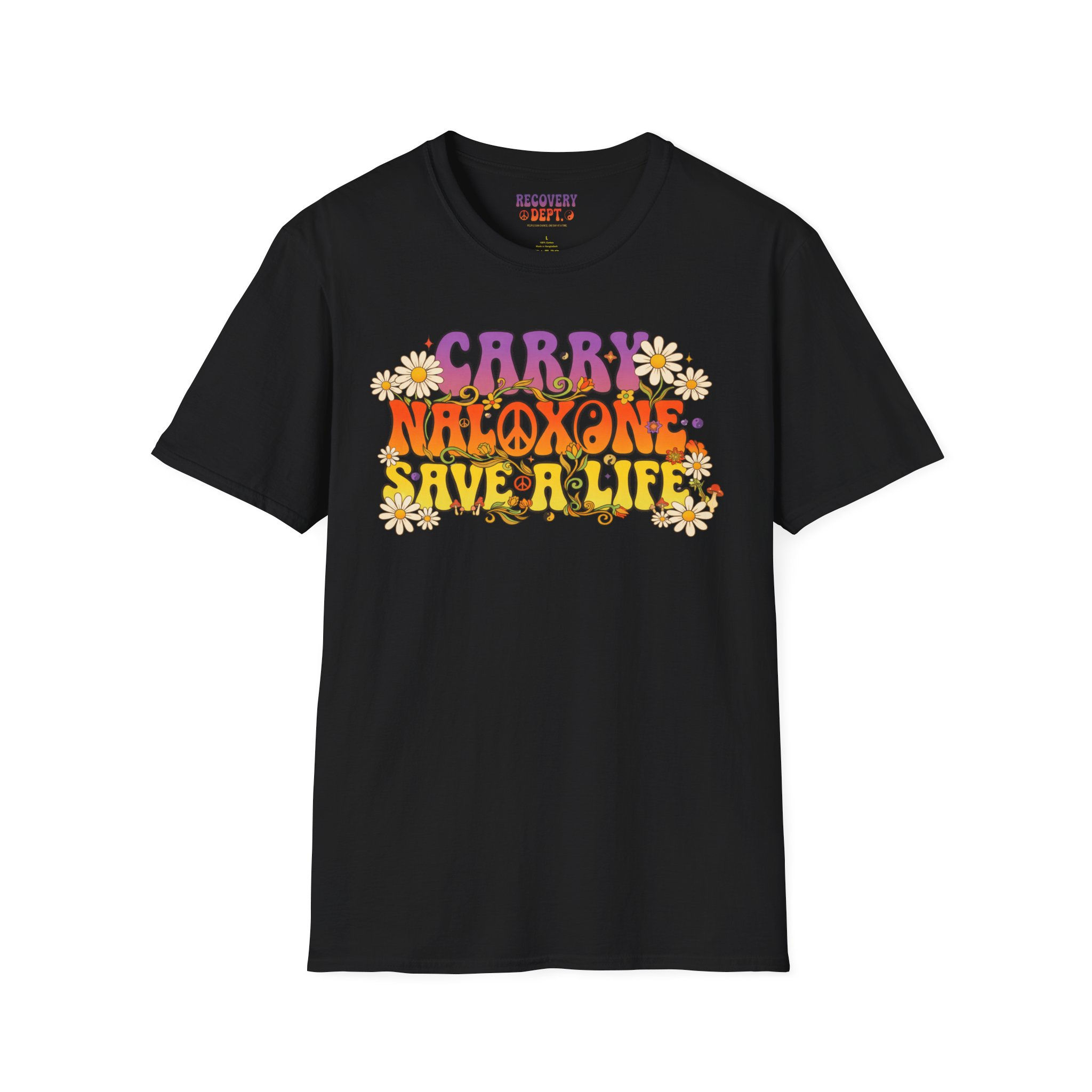 Carry Naloxone Flower Child Tee