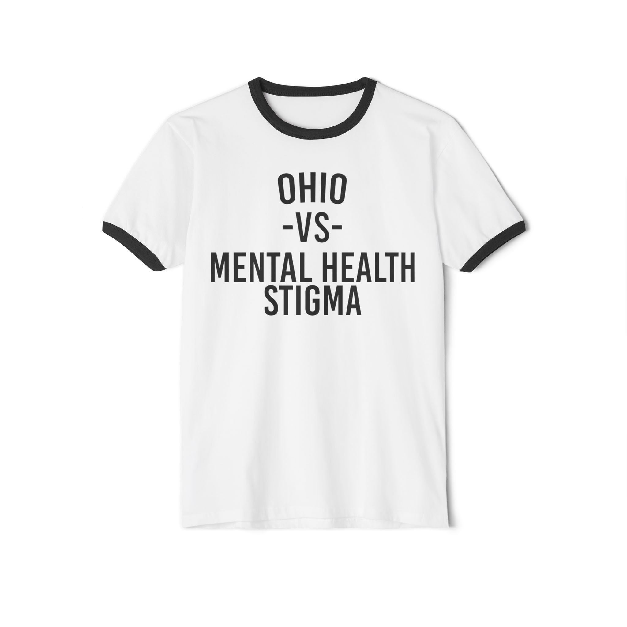Ohio VS Mental Health Stigma Ringer Tee