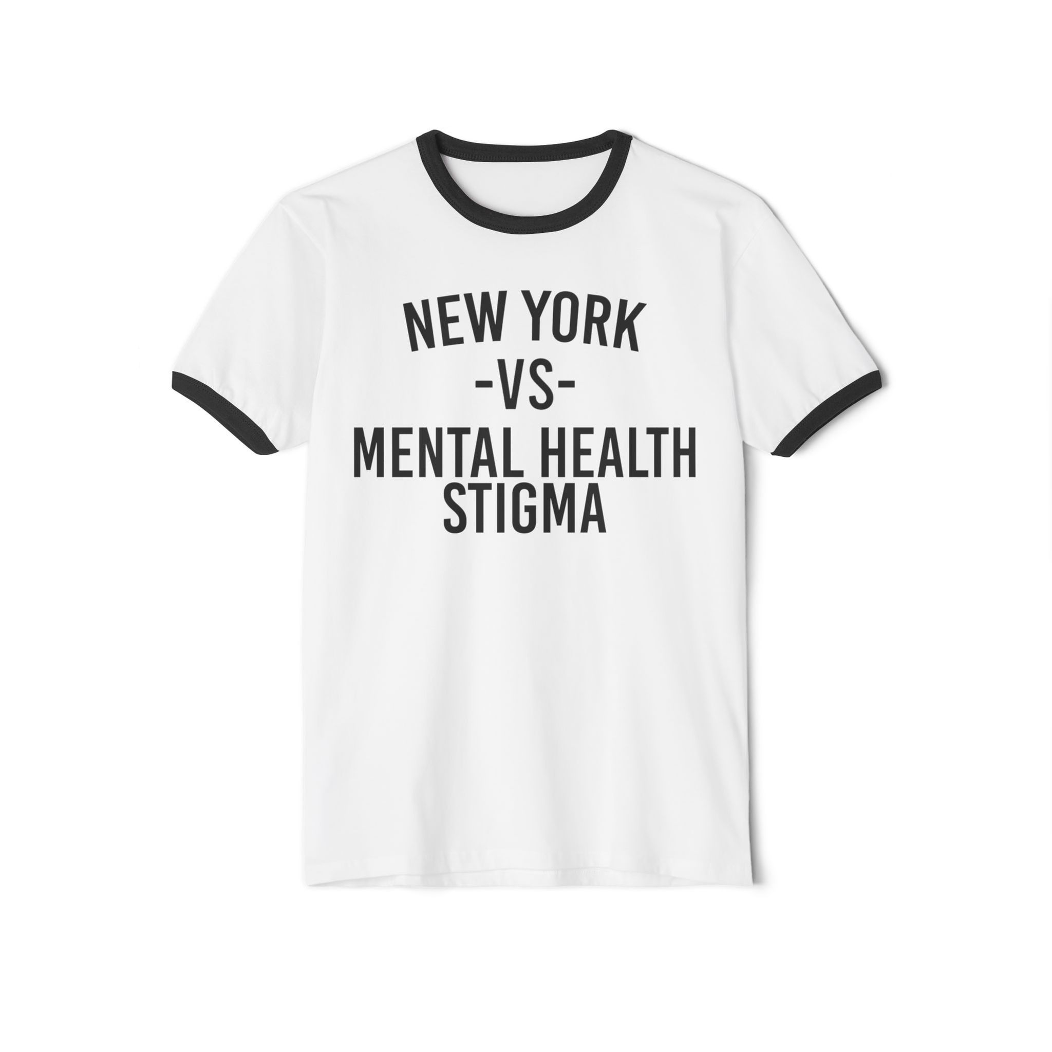 New York VS Mental Health Stigma Ringer Tee