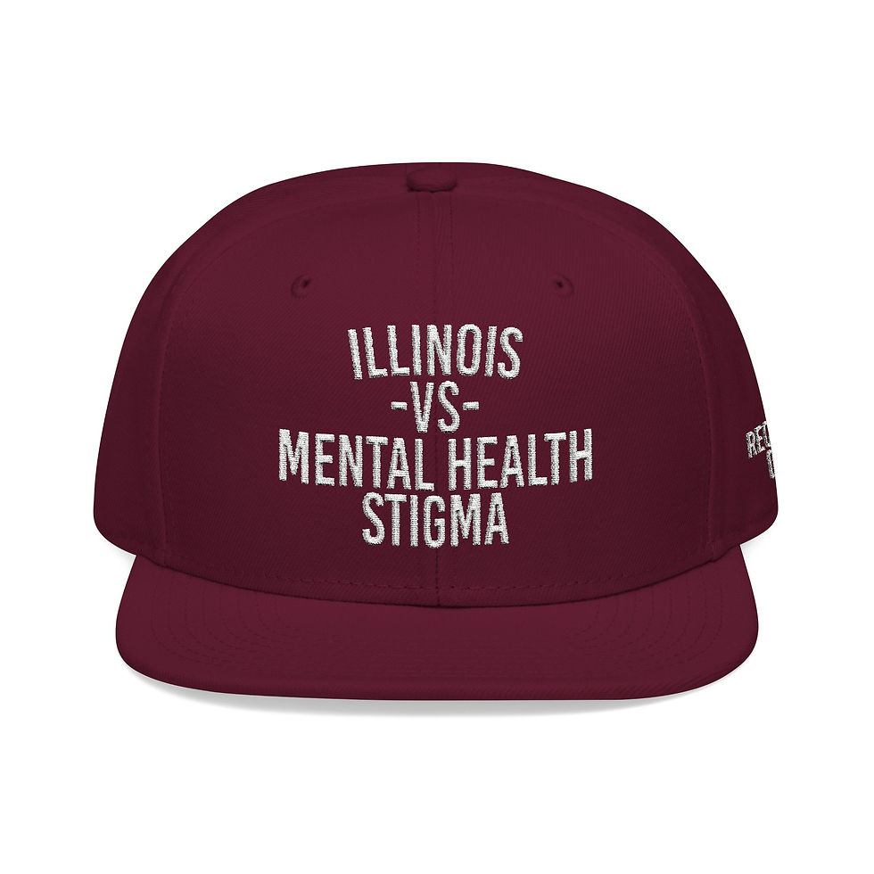 Thumbnail: Illinois VS Mental Health Stigma Embroidered Snapback
