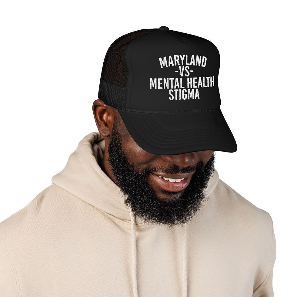 Thumbnail: Maryland VS Mental Health Stigma Embroidered Trucker Hat