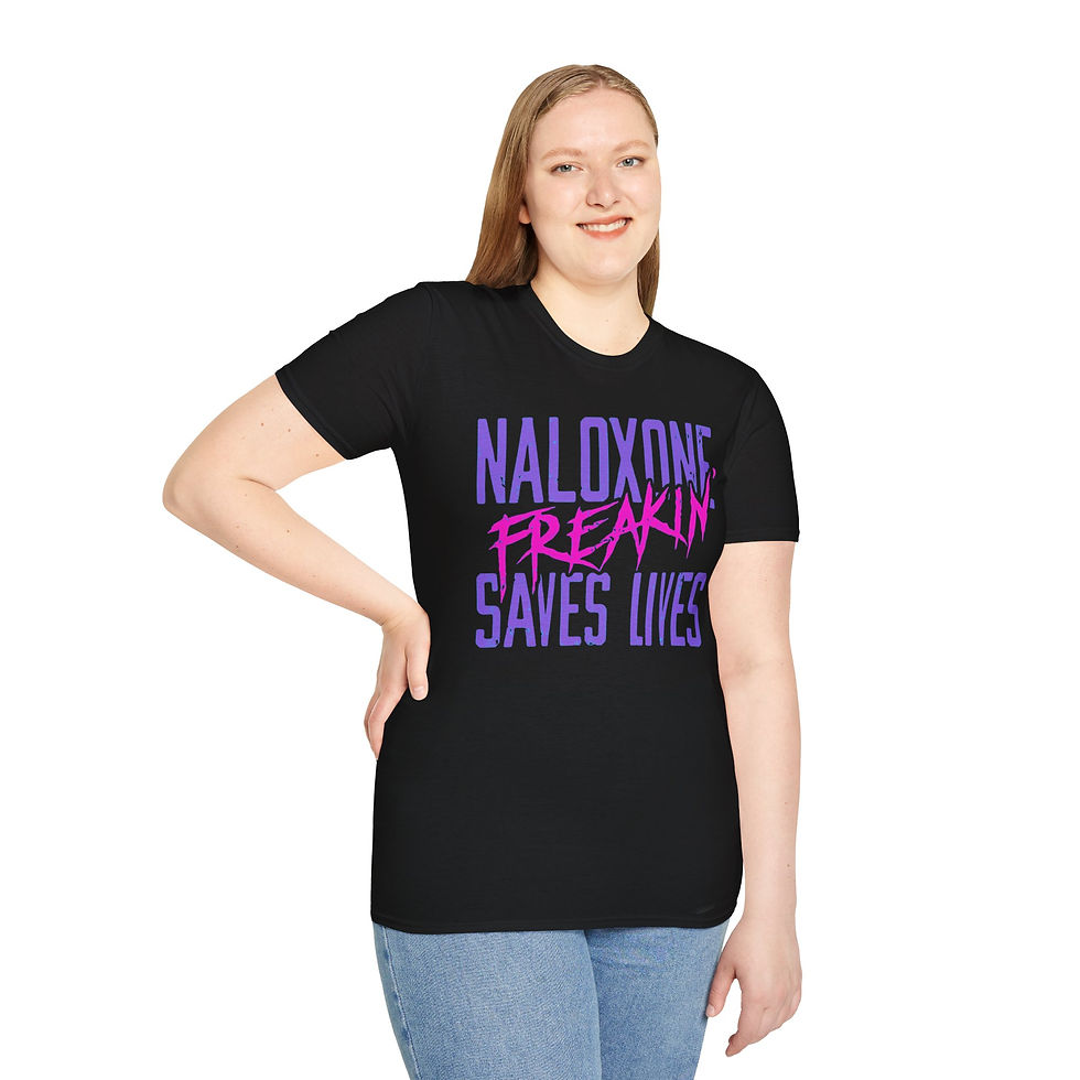 Thumbnail: Naloxone Freakin' Saves Lives Tee