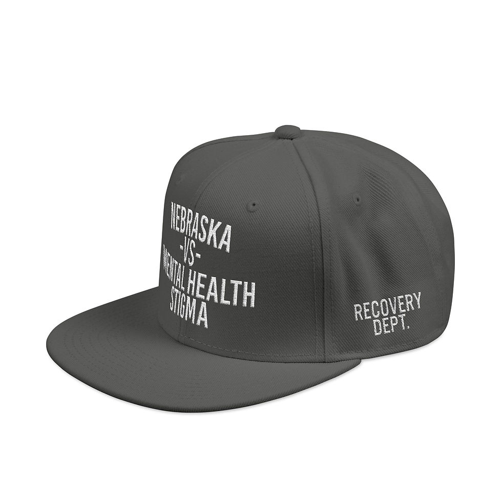 Thumbnail: Nebraska VS Mental Health Stigma Embroidered Snapback