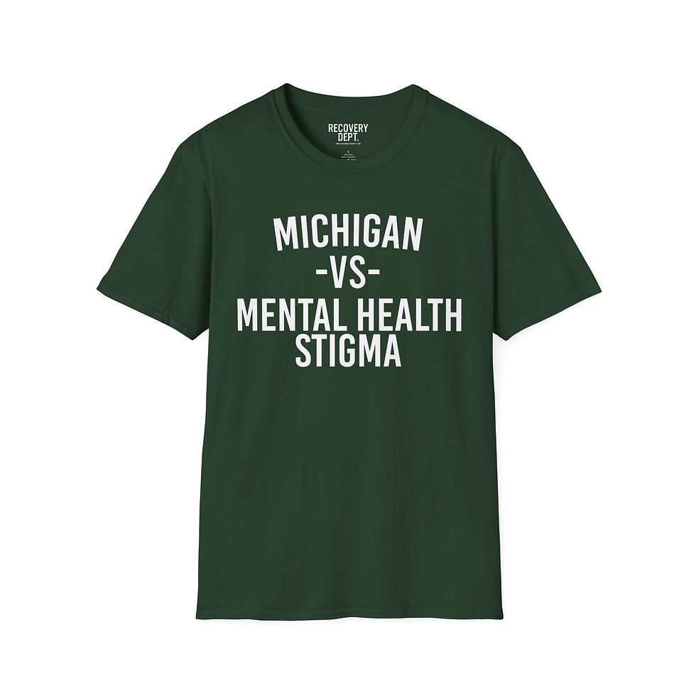 Thumbnail: Michigan VS Mental Health Stigma Tee