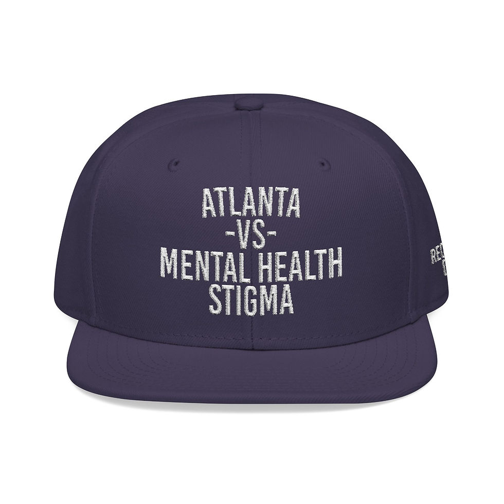 Thumbnail: Atlanta VS Mental Health Stigma Embroidered Snapback