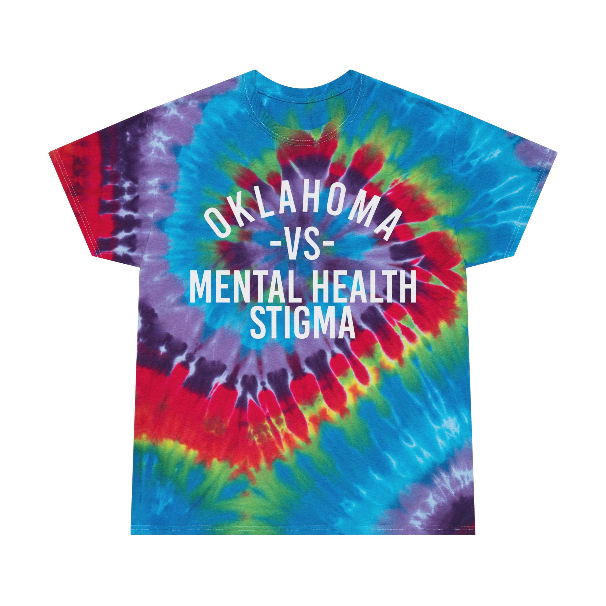 Oklahoma VS Mental Health Stigma Tie-Dye Tee