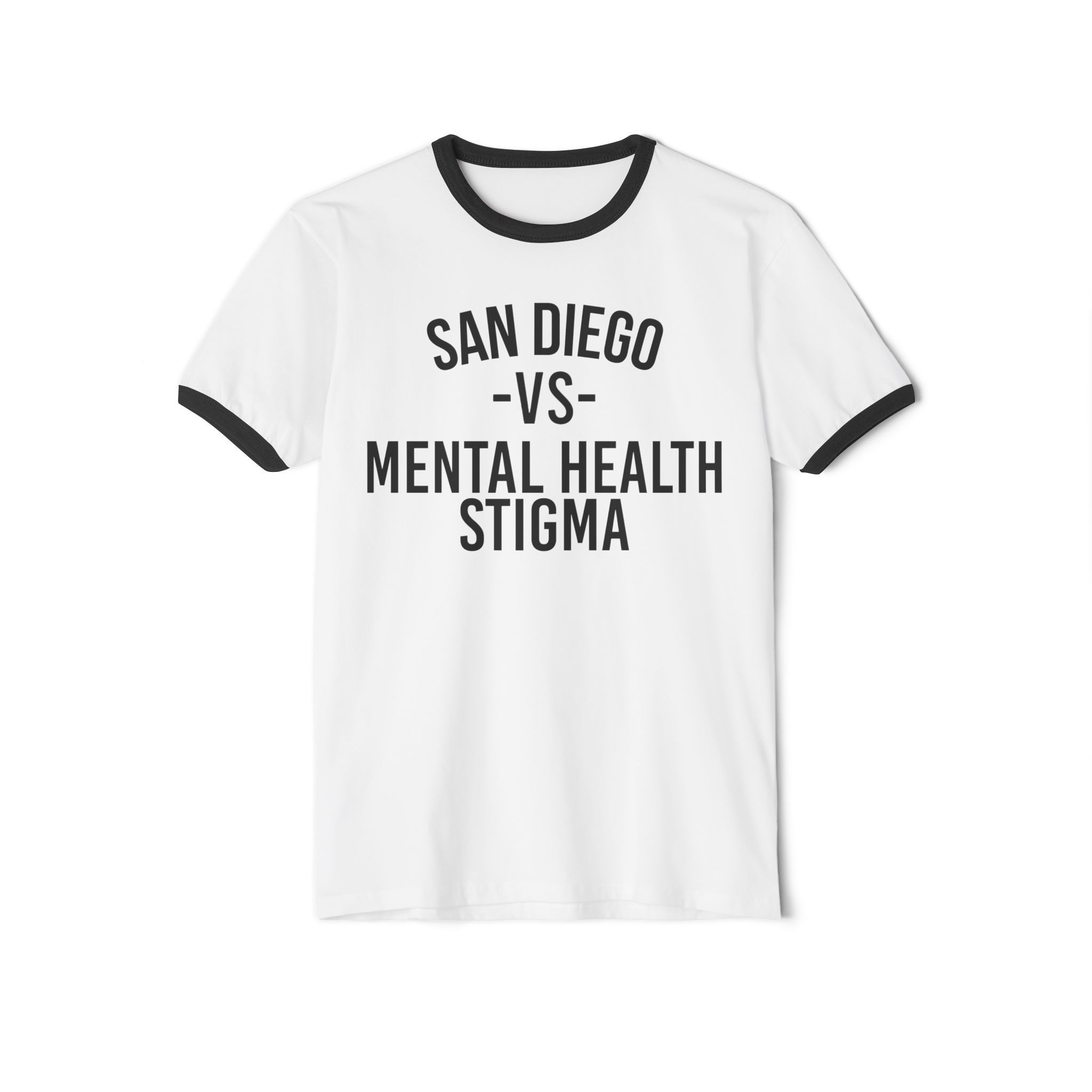 San Diego VS Mental Health Stigma Ringer Tee