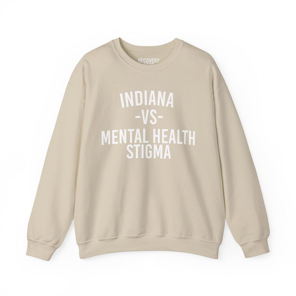 Thumbnail: Indiana VS Mental Health Stigma Crewneck Sweatshirt
