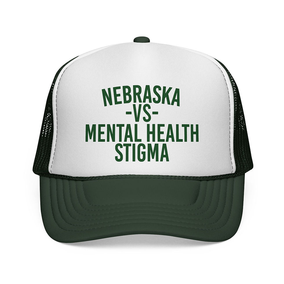 Thumbnail: Nebraska VS Mental Health Stigma Trucker Hat