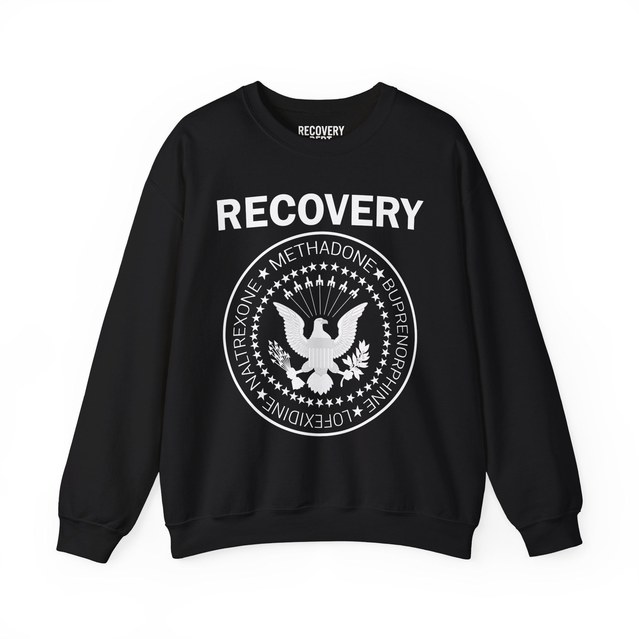 Recovery Punk Rock Crewneck Sweatshirt
