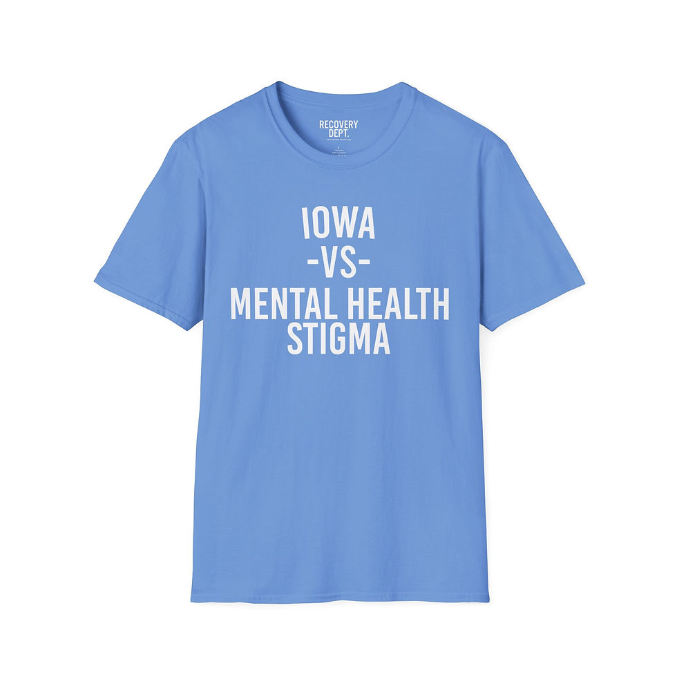 Thumbnail: Iowa VS Mental Health Stigma Tee