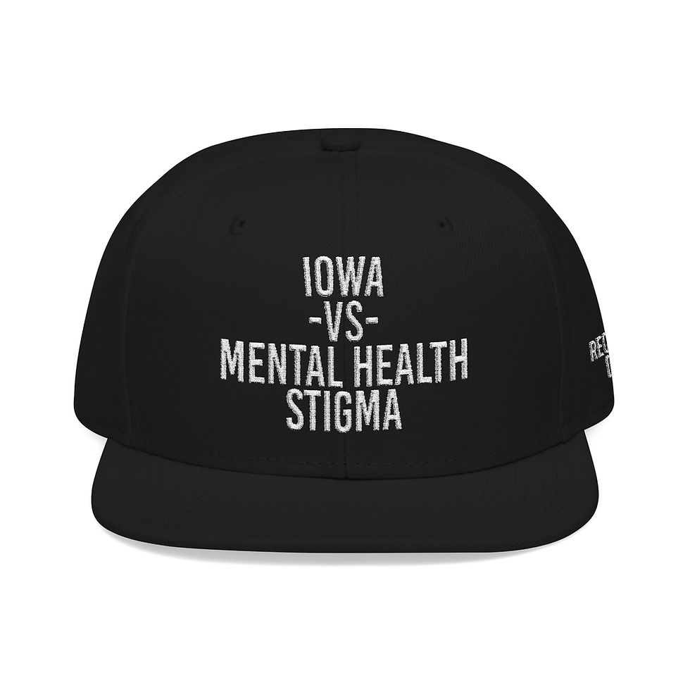 Thumbnail: Iowa VS Mental Health Stigma Embroidered Snapback