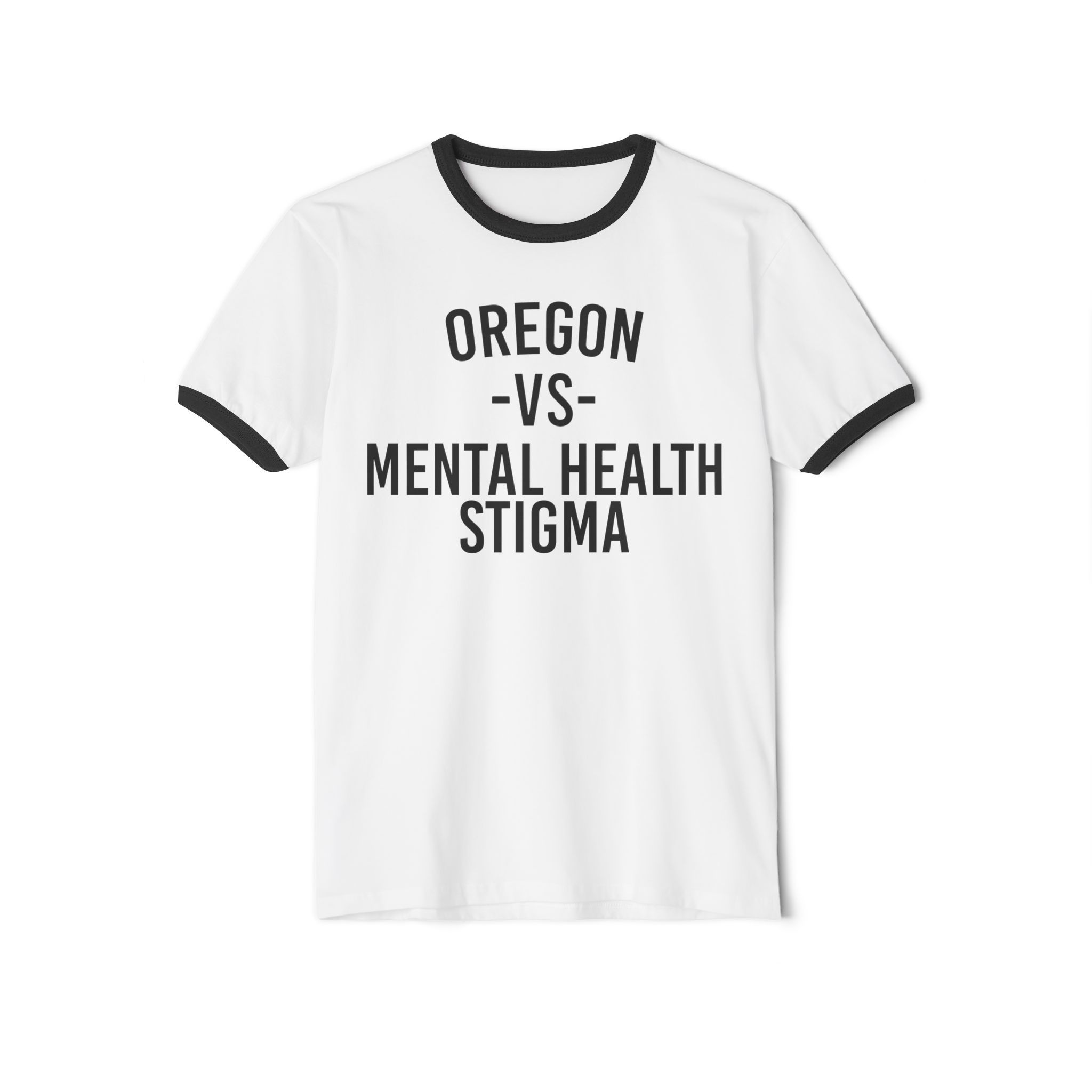 Oregon VS Mental Health Stigma Ringer Tee