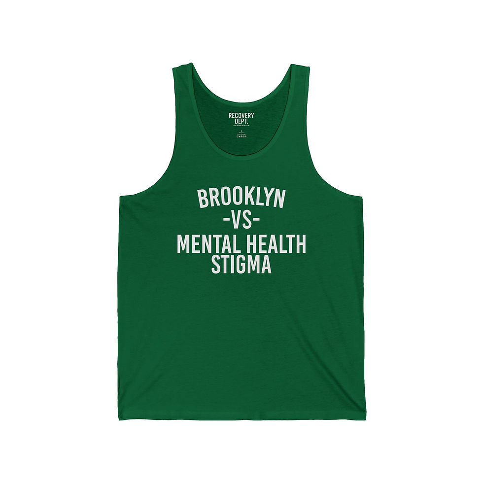 Thumbnail: Brooklyn VS Mental Health Stigma Tank Top