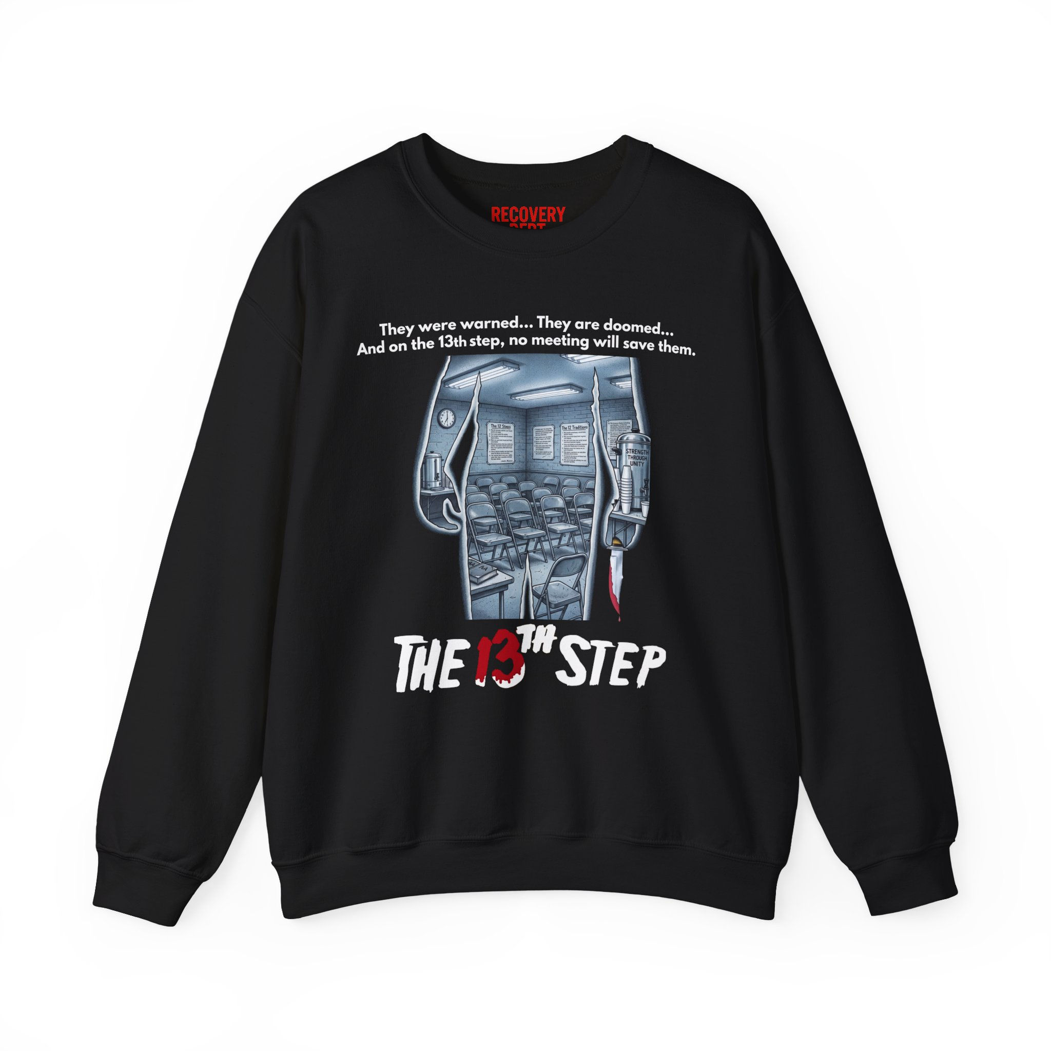 The 13th Step horror Crewneck Sweatshirt