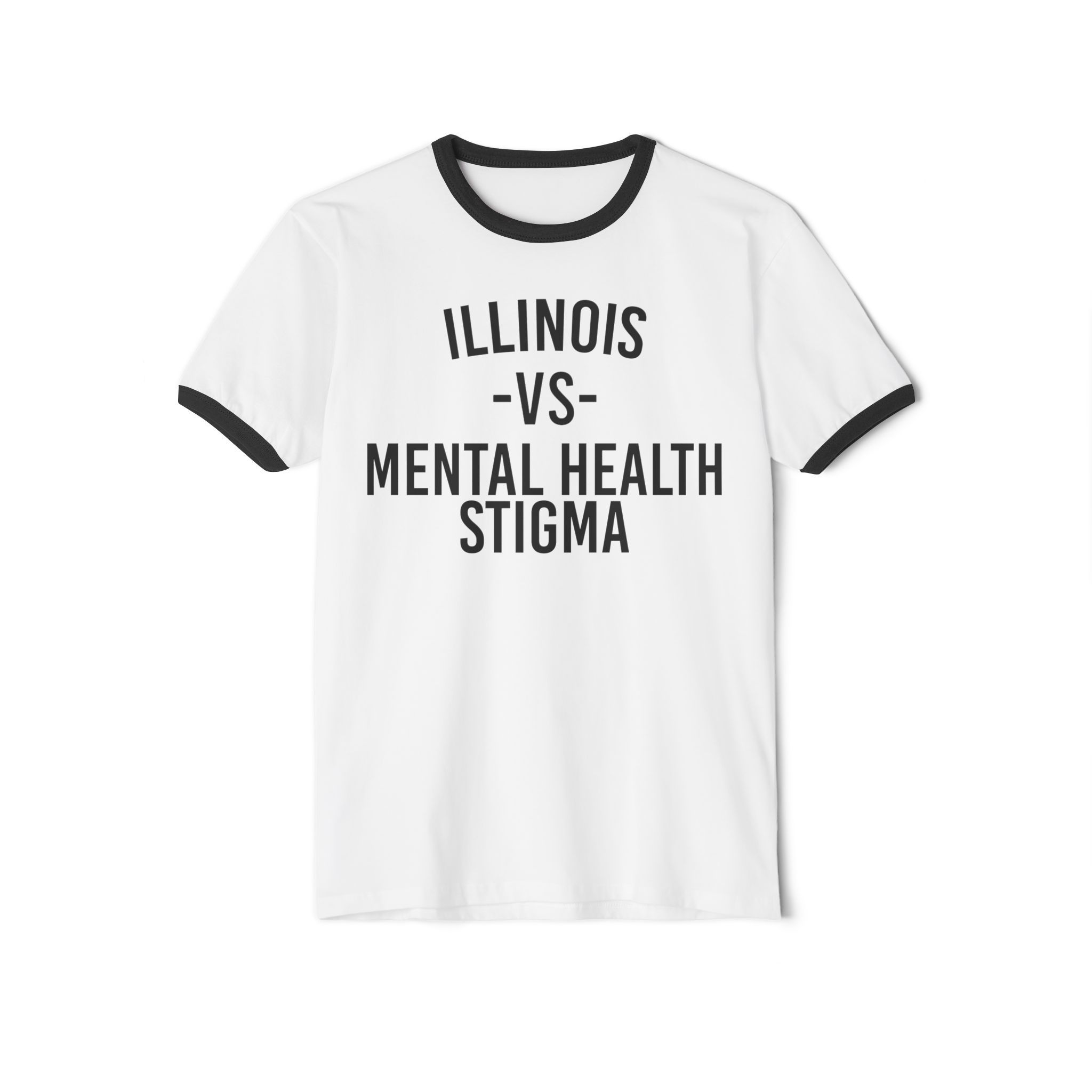 Illinois VS Mental Health Stigma Ringer Tee