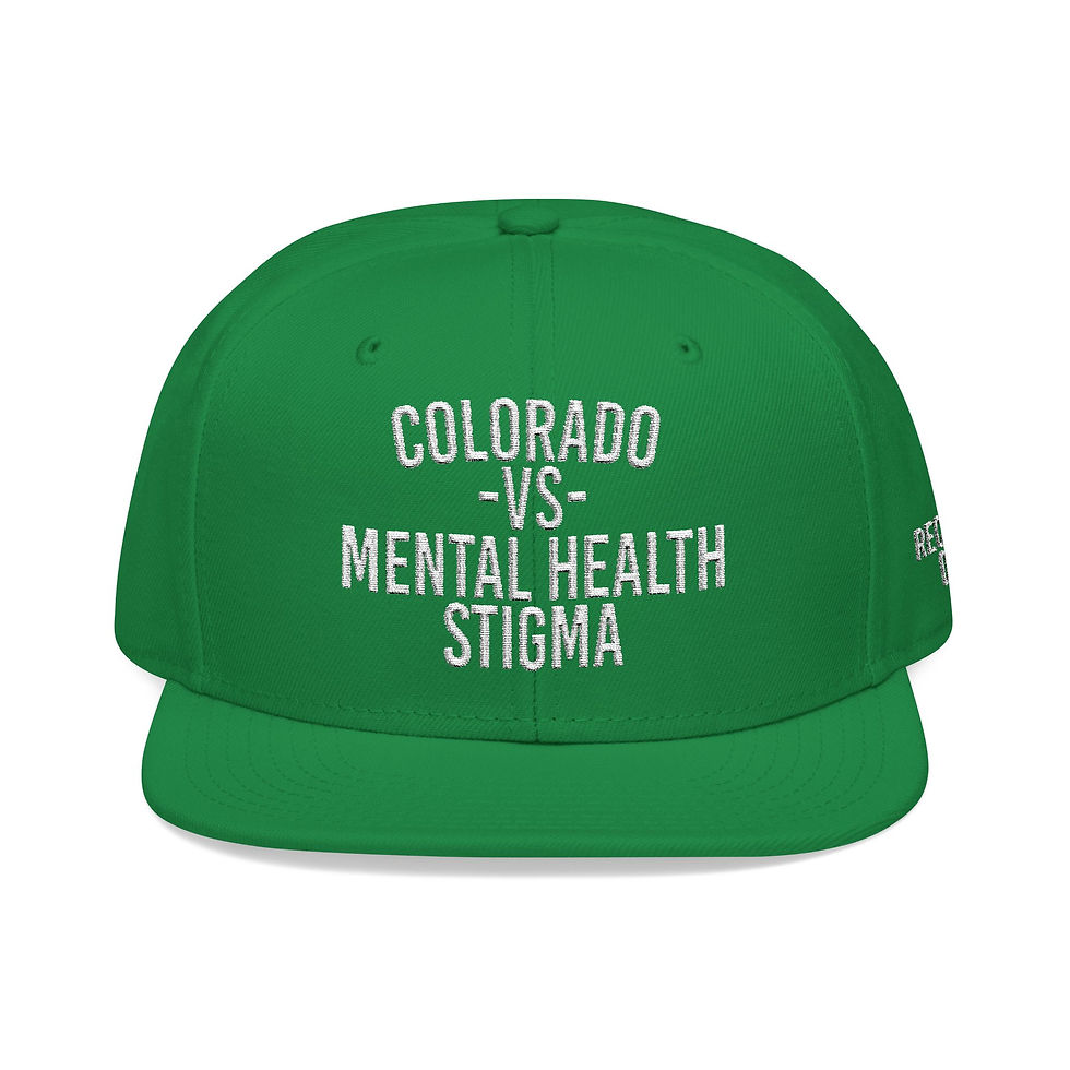 Thumbnail: Colorado VS Mental Health Stigma Embroidered Snapback