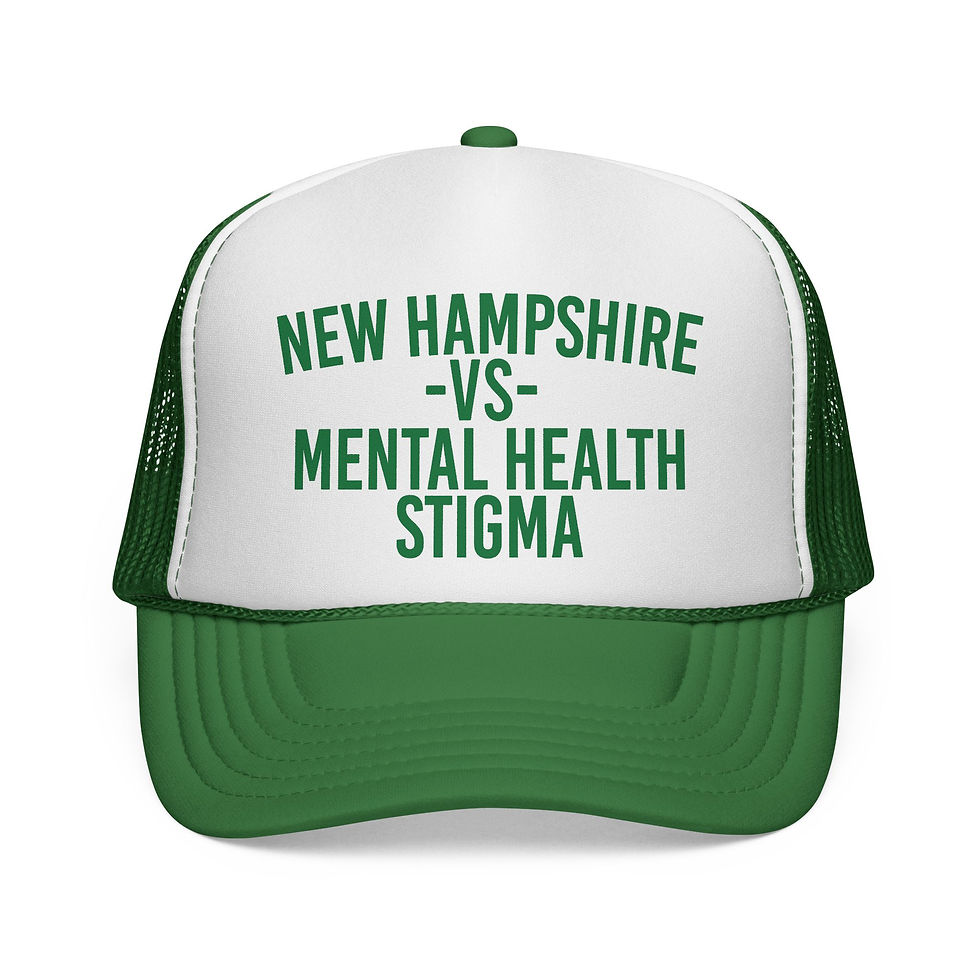 Thumbnail: New Hampshire VS Mental Health Stigma Trucker Hat