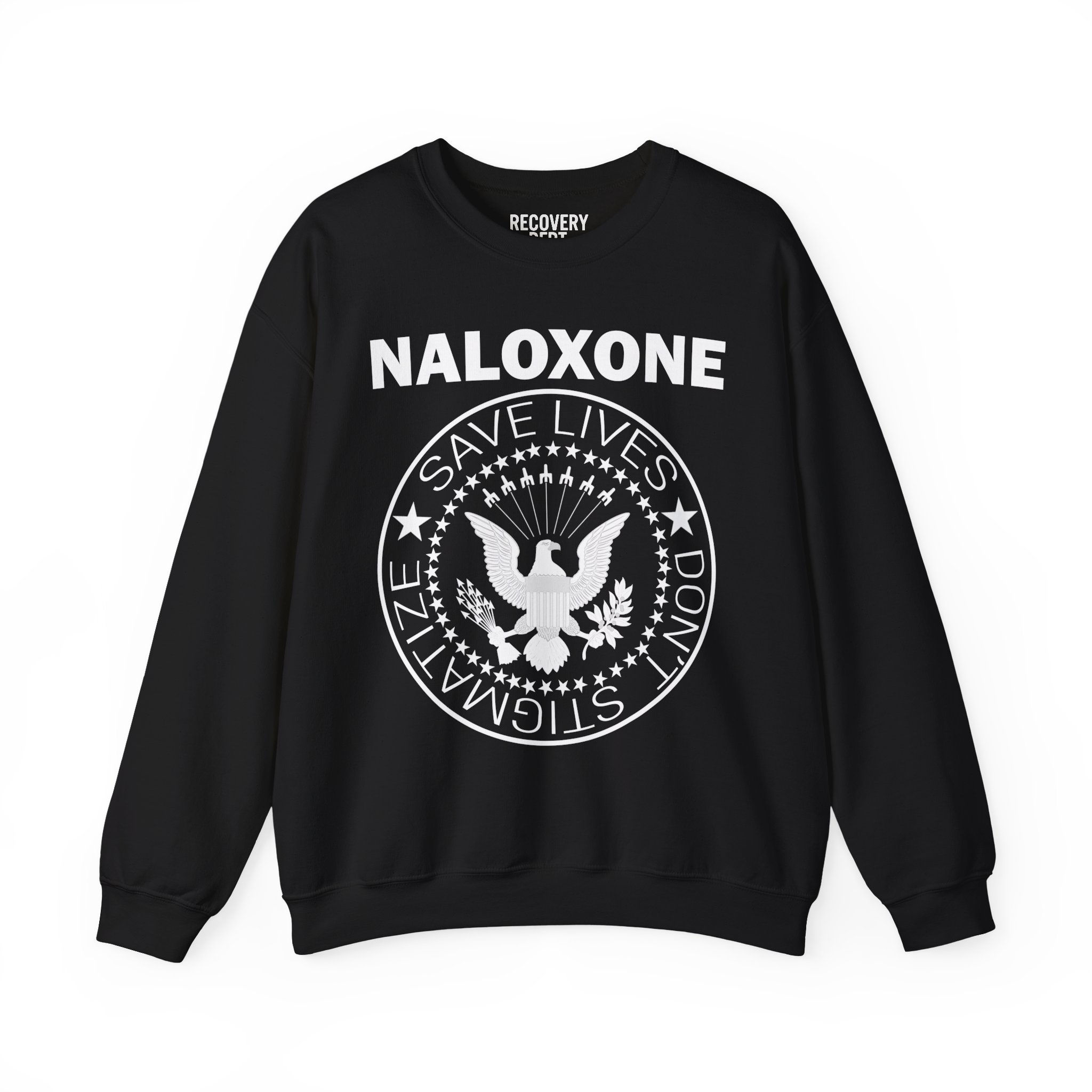 Naloxone Punk Rock Crewneck Sweatshirt