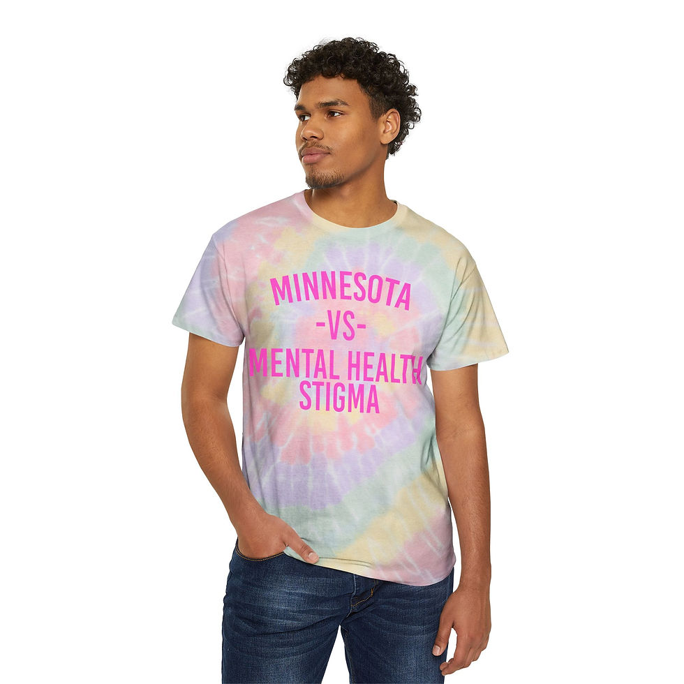 Thumbnail: Minnesota VS Mental Health Stigma Tie-Dye Tee