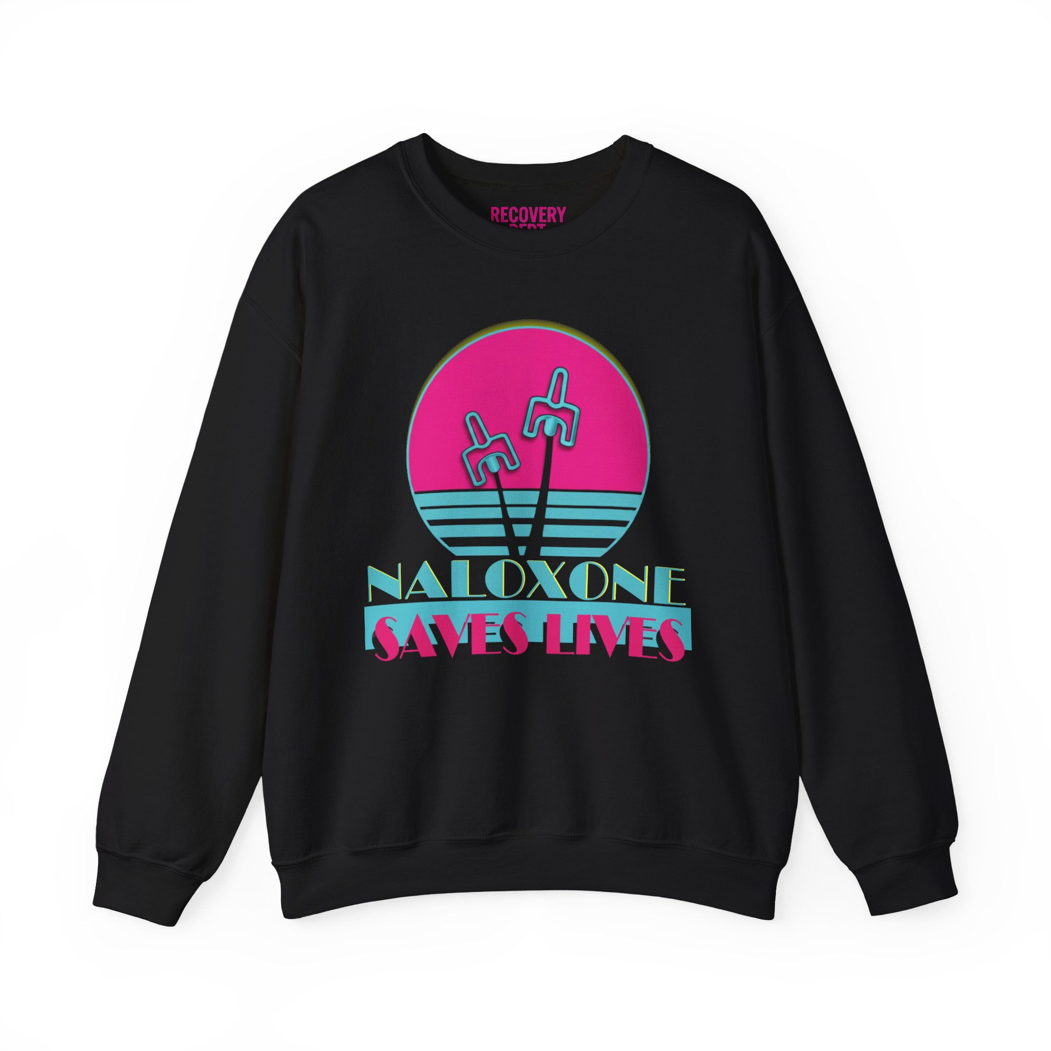 Naloxone Miami Vibes Crewneck Sweatshirt
