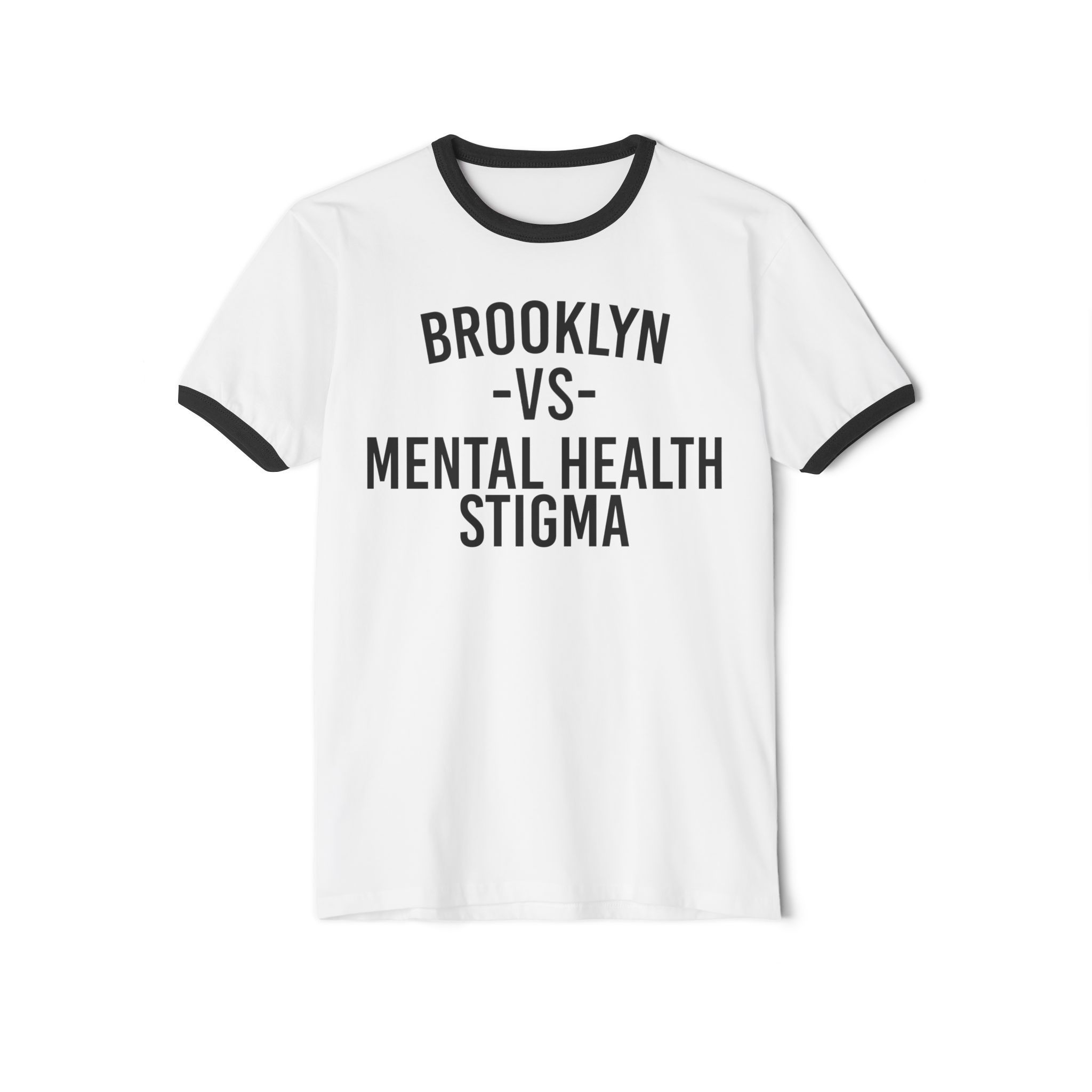 Brooklyn VS Mental Health Stigma Ringer Tee