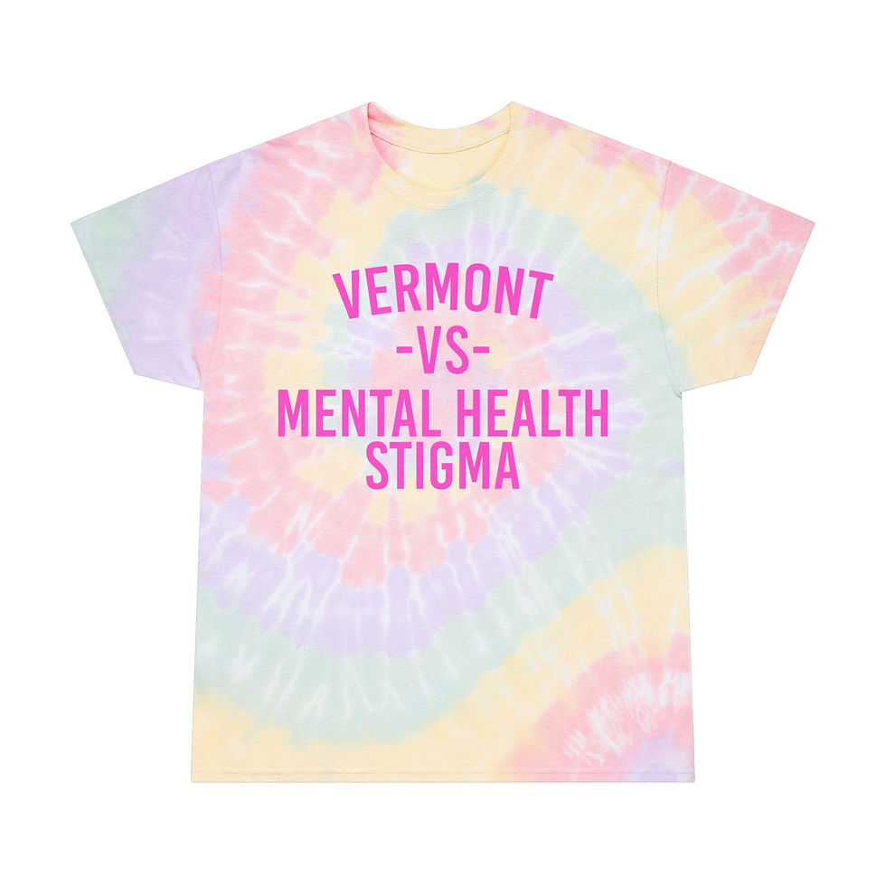 Thumbnail: Vermont VS Mental Health Stigma Tie-Dye Tee