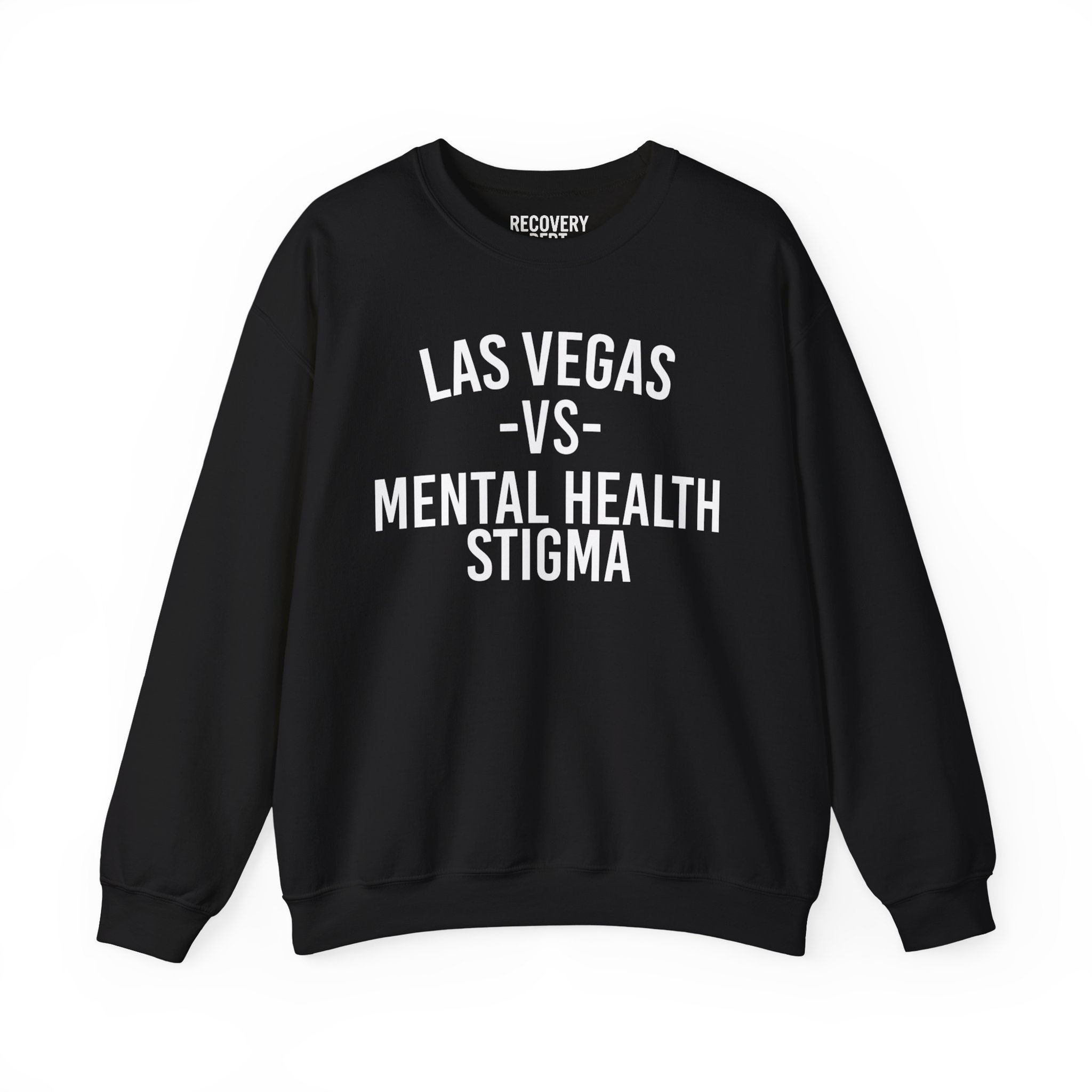 Las Vegas VS Mental Health Stigma Crewneck Sweatshirt